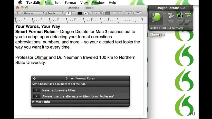 Dragon dictation for mac free